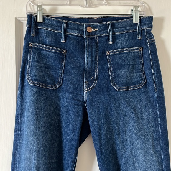 MOTHER Denim Straight Leg Stretch Jeans Size 28 - Picture 1 of 6